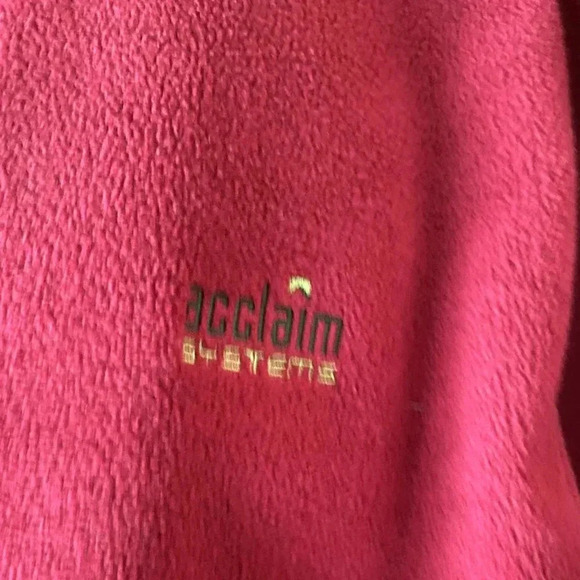 Men's TriMountain Red Sweater Jacket Frontzipper Size L - Picture 4 of 6